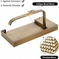 thumbnail image 4 of Antique Style Toilet Paper Holder with Storage Space Made of Quality Brass Ideal for Smartphone Multi Function Toilet Paper Holder for Bathroom with Beautiful Design, 4 of 5
