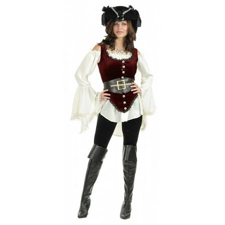 Pirate Lady Vixen Adult Costume - Small