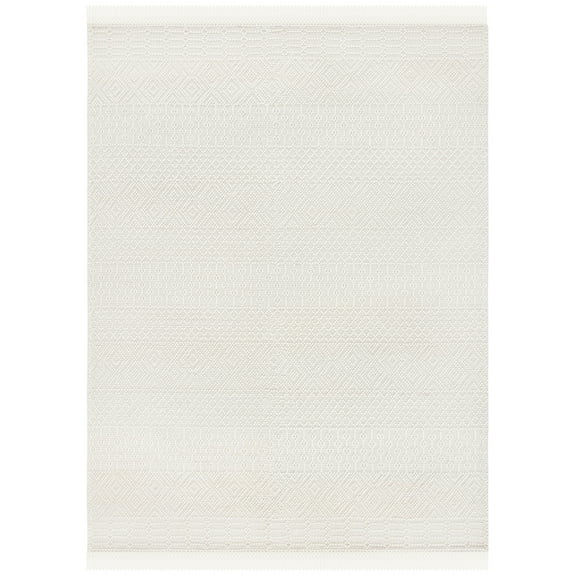 SAFAVIEH Natura Cordelia Southwestern Wool Area Rug, Ivory, 10' x 14'