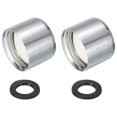 thumbnail image 1 of Unique Bargains M20 Thread Stainless Steel Faucet Aerator with Gasket 2 Pack, 1 of 4