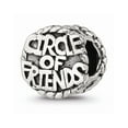 thumbnail image 1 of 925 Sterling Silver Reflections Circle of Friends Bead; for Adults and Teens; for Women and Men, 1 of 1