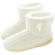 thumbnail image 1 of Pantuflas para mujer, pantuflas cálidas con forro de felpa, suela sólida, botín de punto para casa peluda cálido para invierno Ormromra LL-2293-6, 1 of 1