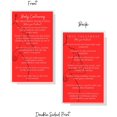 thumbnail image 4 of Body Contouring Pre/Post Treatment Cards | 50 Pack | 2x3.5” inch Business Card Size | Red Card Design, 4 of 5