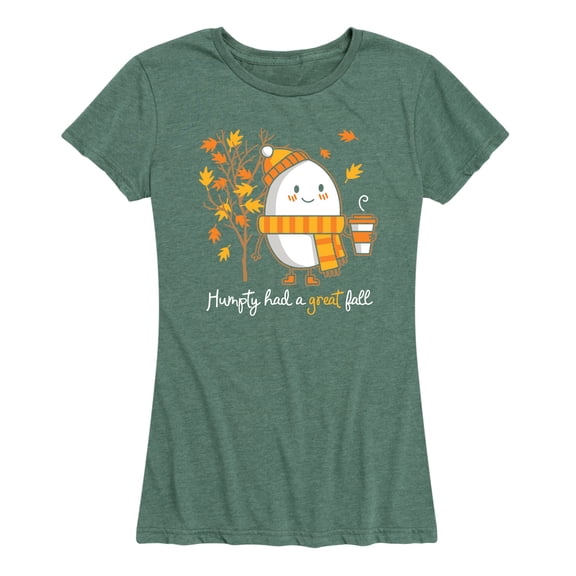 Instant Message - Humpty Had a Great Fall Short Sleeve Graphic T-Shirt