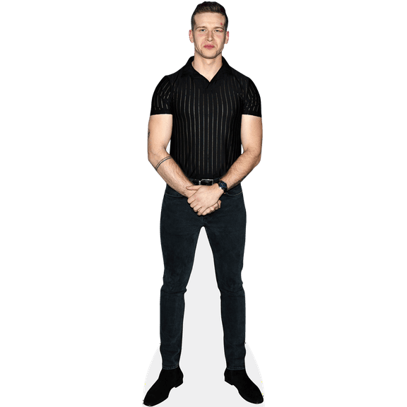 Oliver Stark (Black Outfit) Lifesize Cardboard Cutout Standee