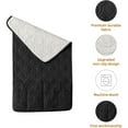 thumbnail image 6 of Sofa Couch Armrest Cover, Headrest Cover for Recliner Gaming Chair Cover, Armchair Slipcover with 12 Pockets, Nonslip Quilted Furniture Protector for Pets Leather Sofa Couch (Light Gray, 35"), 6 of 8