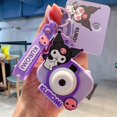 thumbnail image 1 of Llavero con colgante de cámara de proyección de dibujos animados de Sanrio con forma de perro de orejas grandes de peluche para mujer, 1 of 6