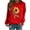 Multicolor, variant on ICHUANYI Womens Trendy Oversized Sweatshirts Hoodies Crew Neck Floral Print Pullover Casual Comfy Fall Winter Fashion Outfits Clothes 2023