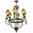 thumbnail image 6 of Meyda Tiffany 167786 Antonia 6 Light 28" Wide Ring Chandelier - Crystal, 6 of 7