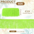 thumbnail image 2 of Uxcell Franges à Sequins avec Franges pour Couture, Franges pour Robe Latine, Danse de Scène Vert Fluorescent 2 Yards x 4 Po, 2 of 7