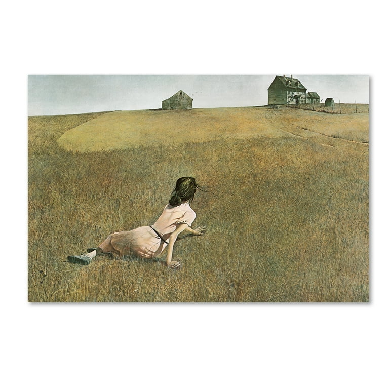 Cristina’s world Andrew Wyeth 'Christina's World' Canvas Art - Walmart.com