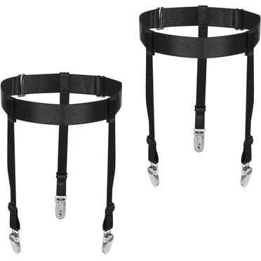 Truform Waist Stocking Garter Belt - 6" Rise Medical Grade Unisex Garter  For Compression Stockings Truform Waist Stocking Garter Belt For Men