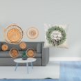 thumbnail image 2 of Decoración para colgar en la pared, artesanía de ratán tejido, adorno decorativo, funda de almohada, material de poliéster suave, adecuado para sala d, 2 of 8