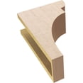 thumbnail image 6 of 5"W x 10"D x 15"H Classic Yorktown Rough Cedar Woodgrain TimberThane Corbel, Primed Tan, 6 of 6