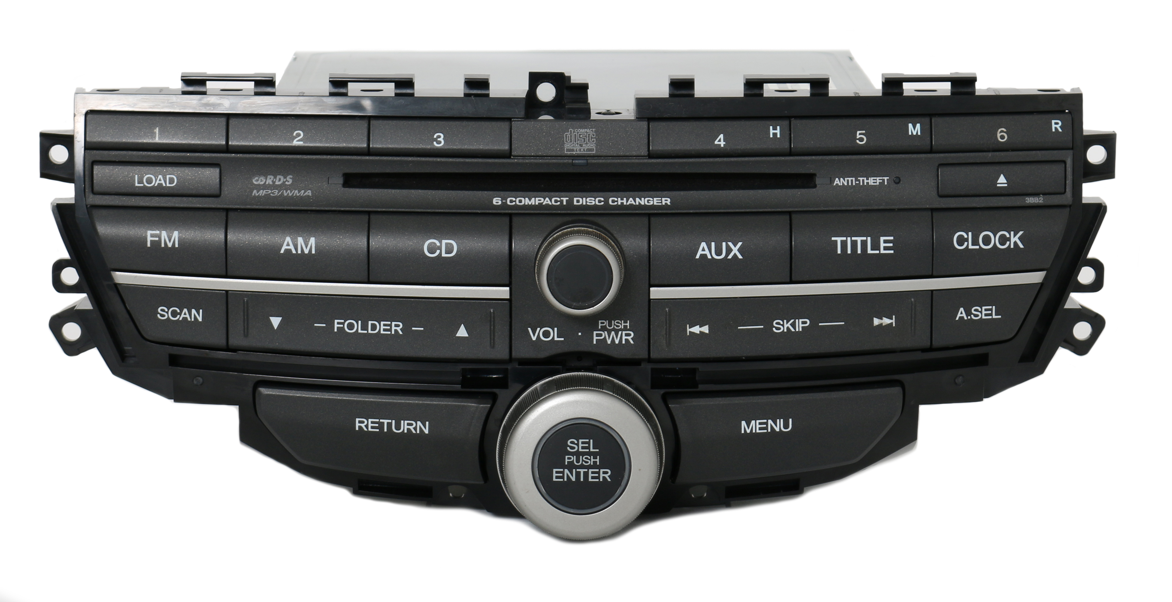 Restored 20082012 Honda Accord AM FM Radio 6 Disc CD Player 39100TE0