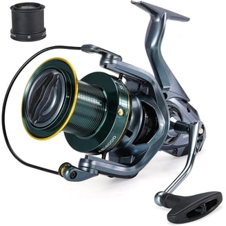 dr fishing reels Dr.Fish Baitfeeder Spinning Reel 5.5:1 2 Spools for Saltwater 3000 (2 Spools) Better saltwater resistance Cajun Bowfishing Reel Spin -