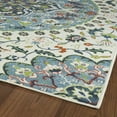 thumbnail image 5 of Kaleen Sunice Collection 7' x 10' Ivory Floral Outdoor Rug, 5 of 7