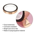 thumbnail image 3 of Uxcell Metalized Polyester Film Tape Adhesive Mirror Decor Tape 50mx18mm,Rose Gold Tone, 3 of 5