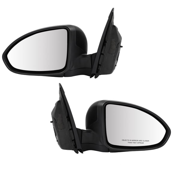 SCITOO Left and Right Side View Mirrors Fit For 2011-2015 For Chevy For CRUZE Replacement Exterior Mirror Power; Heated; PTM GM1320421 GM1321421