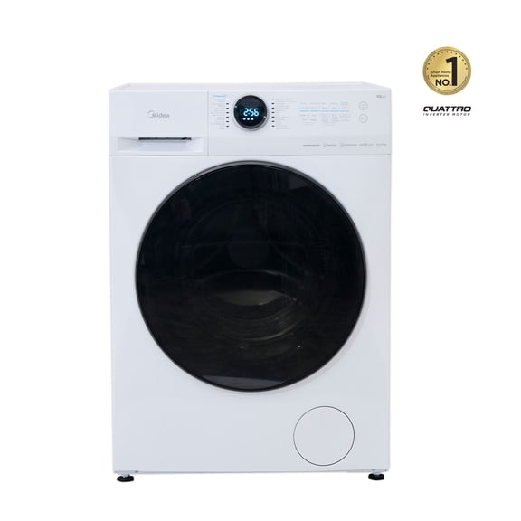 Lavasecadora Midea Carga Frontal Smart Dial Blanca 15 Kg / 8 Kg MF200D150WB/W