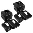 thumbnail image 4 of 12pcs Post Skirt Covers for Stairs Balconies Deck Post Base Cover Fence Post Skirt Porch Railing Post Base Covers Deck Post Skirts Deck Post Base Skirt, 4 of 5
