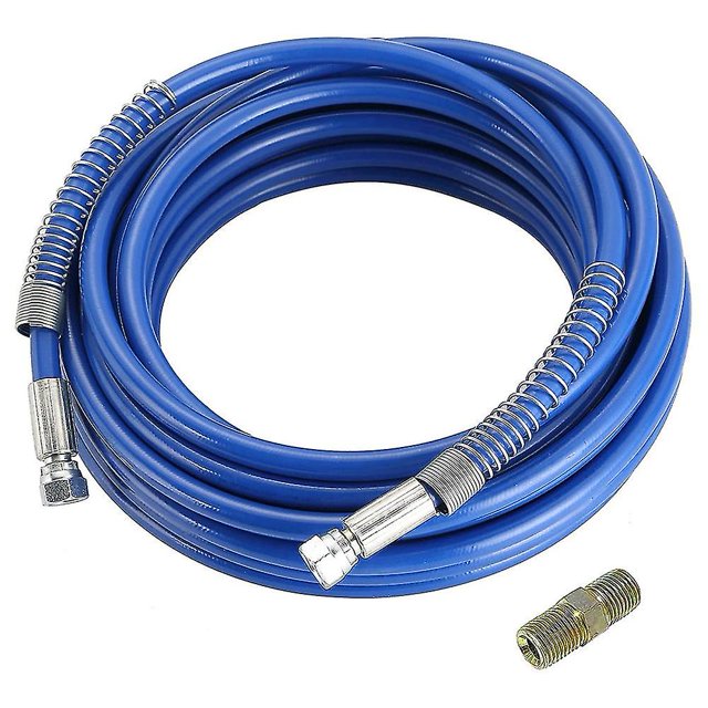 1/4inch Airless Paint Spray Hose High Pressure Universal Paint Sprayer Flexible Fiber Tube 3300 Psi