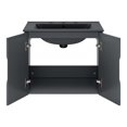 thumbnail image 4 of Modway Vitality 24" Bathroom Vanity in Gray Black, 4 of 9