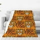 thumbnail image 1 of Balery Tiger Manta de Felpa Suave y Acogedora – Cobija de Franela Aterciopelada para Cama, Lavable y Cálida para Sofá, Mascotas, Transpirable-80"x60", 1 of 7
