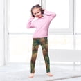 thumbnail image 5 of Girl's Legging Full-Length Colorful Print Tights For Dance Gym Everyday Wear Many Capybaras, 5 of 8