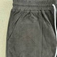 thumbnail image 7 of FDGIU Men's Sweatpants Drawstring Joggers‌ - Casual Workout Athletic Pants with Pockets, 7 of 7