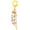 Yellow, variant on Children Kids Girls Bead Creating Hanging Backpack Car Keychain