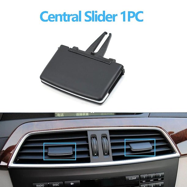 3 Colors Front Central Dashboard AC Vent Grille Panel Cover For Mercedes Benz W164 M ML GL Class ML300 ML450 2005-2012~7782