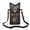 Black and Brown - Eagle Fire Cross, variant on LedBack Lion Cross Print Cell Phone Pouch for Men Protective Neoprene Mobile Phone Bag with Crossbody Strap for Men Women, 8'' x 4''