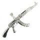 thumbnail image 1 of JOYARIS Dije Enorme Rifle Ak 47 Cuerno De Chivo Plata Solida 925 DM-0000233, 1 of 1