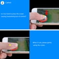 thumbnail image 2 of Mobile Phone Joystick Mini Plastic Smartphone Sucker Touch Rocker Gamepad Controller Assist Joypad Gaming Accessories Red, 2 of 7