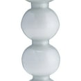 thumbnail image 6 of Pillar Candle Holder Glam Glass Decorative Accent - Modern Elegant Design for Home, Office, Bedroom & Living Room - 15" Clear & Frost, 6 of 10