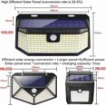 thumbnail image 3 of Luces solares para exterior Aootek 182 LED 2500 lm IP65 impermeables, 3 of 7