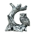 thumbnail image 3 of TISHITA Ball Display Stand, Ball Holder Owl Figurine Statue Organizer Collection Desktop Argent, 3 of 8