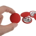 thumbnail image 4 of Uxcell 10pcs 44L Fabric Cloth Covered Button 28mm Metal Shank Round Sewing Buttons for Suits Dress Blouses, Red, 4 of 5