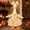 Fall Dress 2, variant on Sunflower Gooses Outfit Clothes for High Cement and Plastic Clothing Porch Decoration - Holiday Decoration Choice for Easter, Christmas, and Other Celebrations