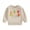 Beige, variant on Bagilaanoe Toddler Baby Girl Boy Casual Sweatshirt Long Sleeve Letter Embroidered Pullover 18M 24M 3T 4T 5T 6T Kids Loose Tee Tops