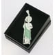thumbnail image 4 of Dije De Plata 925 San Judas Con Piedra Zirconia Verde 7.5cm, 4 of 4