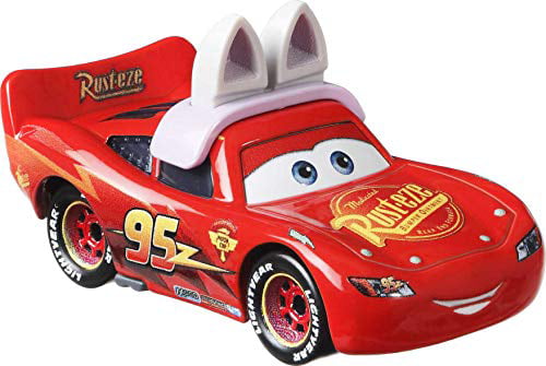 Disney Pixar Cars Metal Series 2021 Lightning McQueen as Easter Buggy Save 8 for sale online 