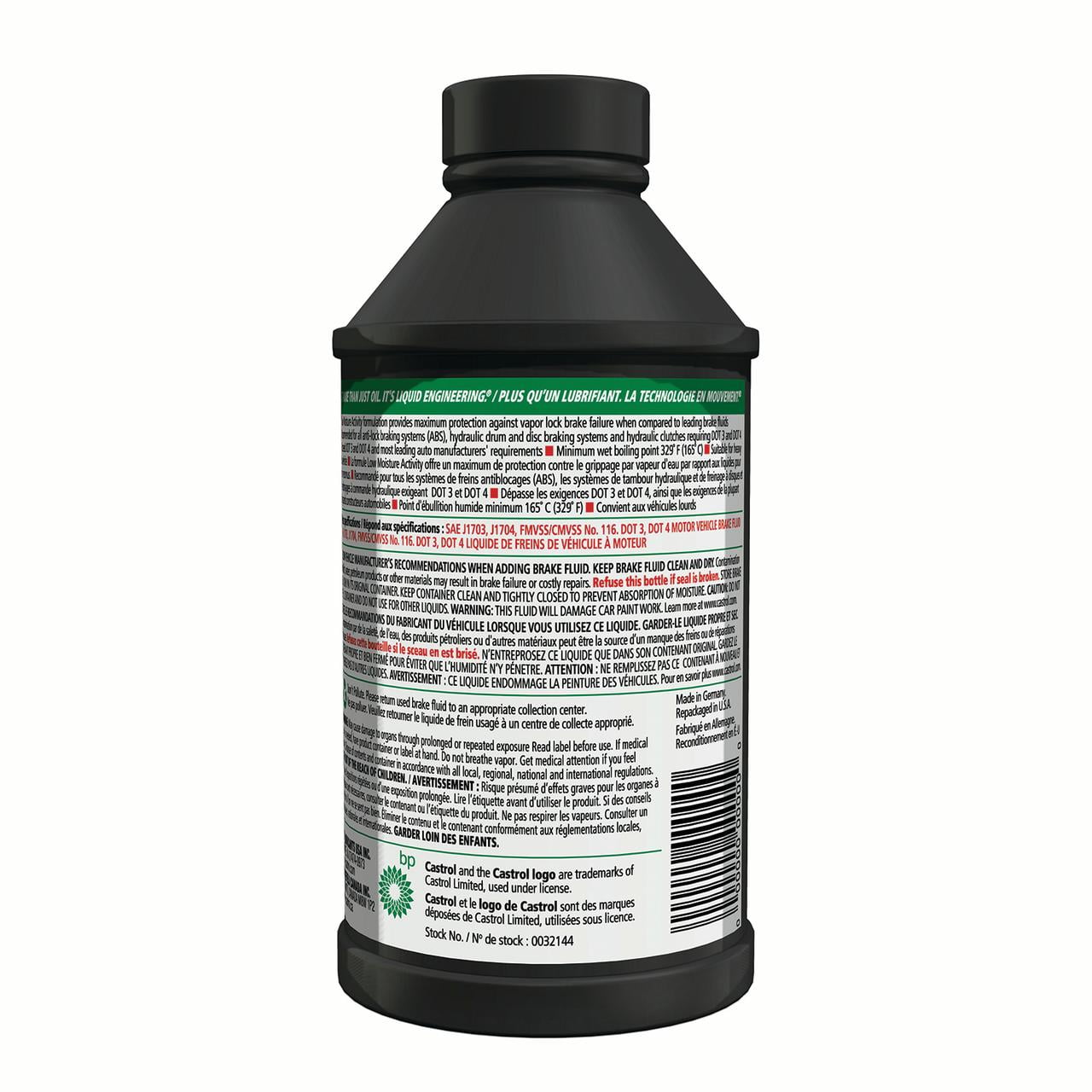 00126 DOT4 Brake Fluid - 12 Ounces