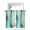Multicolor, variant on Green Pink Marble Tier Curtains 24 Inch Length,Sheer Curtains for Bedroom Living Room Modern Abstract Luxury Ombre Fluid Art Short Kitchen Curtains Drapes for Small Half Window 27.5"x24" 2 Panels