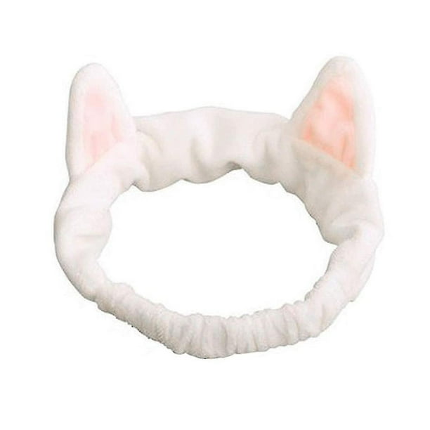 Cat Ears Headbands, Elastic Women's Lovely Hair Band, Wash Face