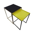 thumbnail image 3 of Noble House Cosmic Metal Nesting Tables - Square, 3 of 4