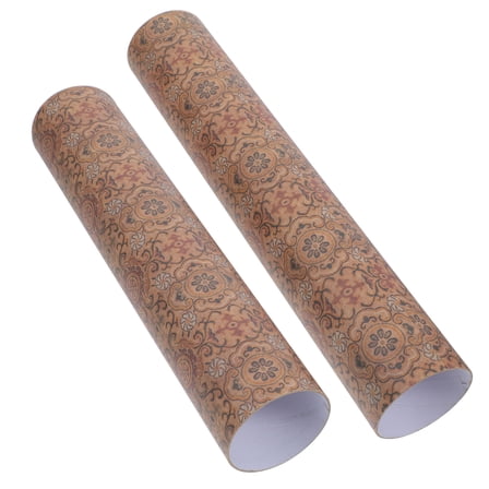 Art Prints Storage Scroll Ancient Painting Storage Box Travel 34.50X6.50X6.50CM