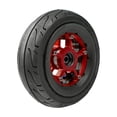 thumbnail image 2 of Piezas de repuesto versátiles de la rueda de neumáticos para el scooter eléctrico Rueda frontal roja, 2 of 8