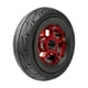 thumbnail image 2 of Neumático de scooter eléctrico de repuesto con amortiguación portátil Rueda frontal roja, 2 of 9